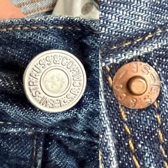 Levis * Premium 501 S jeans EUC 100% cotton W29 L28” High-rise - Picture 8 of 16